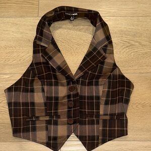 Fashion Nova Plaid Top